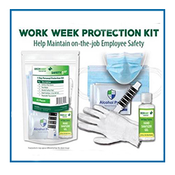 GRR60000202 Safety First 5 Day Work Week COVID-19 Protection Kit