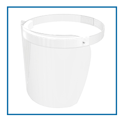 DEFPFMD100FCT Deflecto Disposable Face Shield