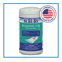 ITW96365 SCRUBS MEDAPHENE PLUS Disinfecting Wipes