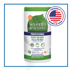 SEV44753 Seventh Generation Professional Disinfecting Wipes