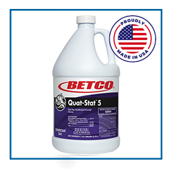 BET3410400 Betco Quat-Stat 5 Disinfectant Gallon