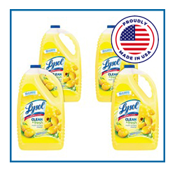 RAC77617CT Lysol Clean and Fresh Lemon Cleaner