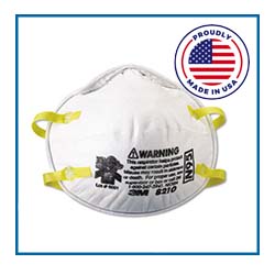 MMM8210 3M N95 Particulate Respirator Mask